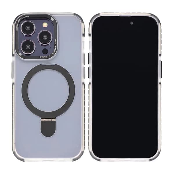 Kotelo Magsafe ja iPhone 15 Pro Max - Musta