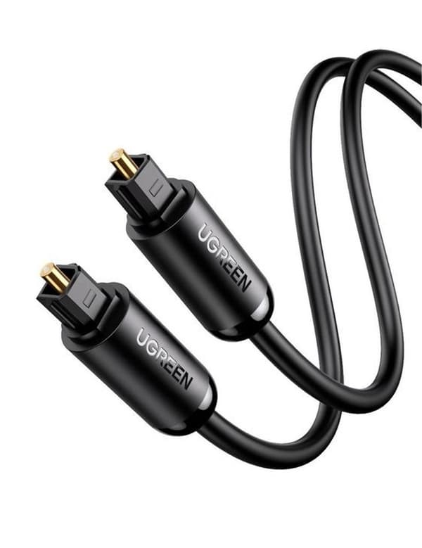 UGREEN Toslink Optisk Lydkabel, 3m - Sort