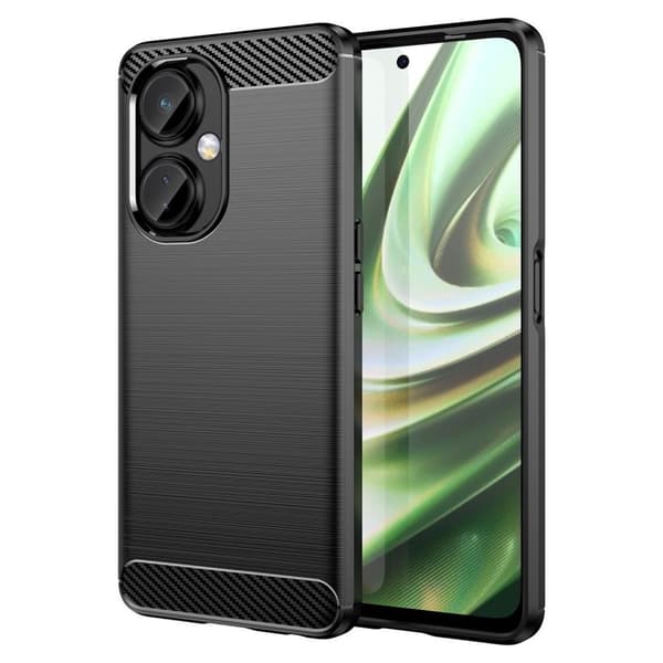 Børstet OnePlus Nord CE 3 Lite cover - Sort