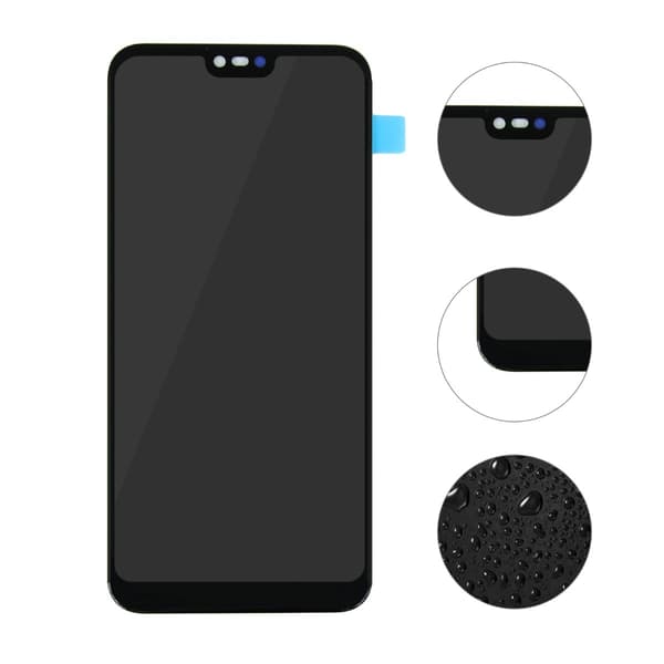 Huawei P20 Lite Skærm / Skærm OEM - Sort
