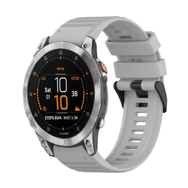 Garmin Epix Gen 2 Silikone Urrem - Grå