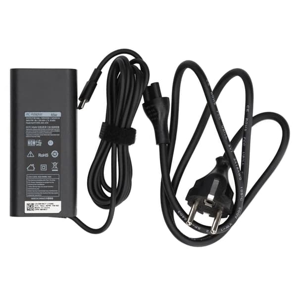 Strømadapteroplader til Dell 65W USB-C 19.5V
