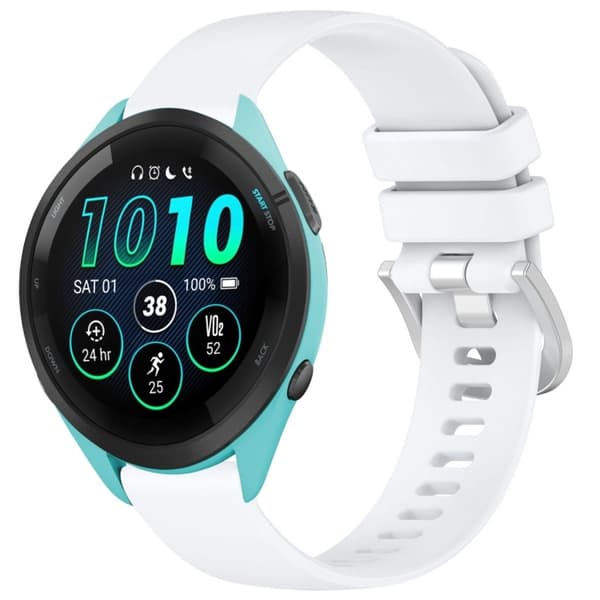 Garmin Forerunner 265S Silikon Klockarmband - Vit