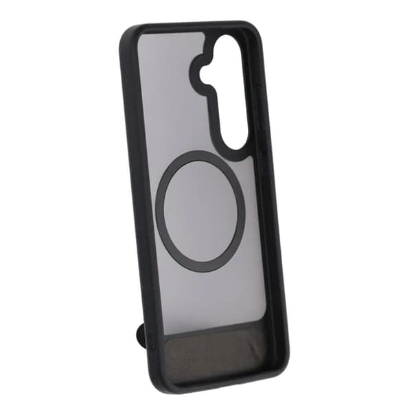 MagSafe-cover med stativ til Samsung Galaxy S25 Plus - Sort