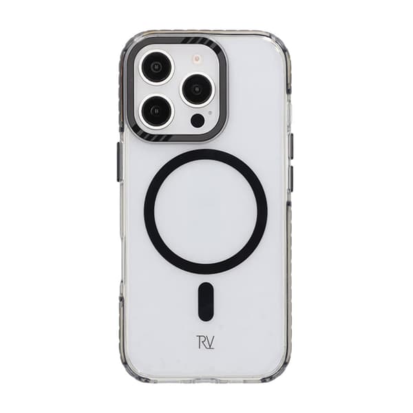 iPhone 16 Pro Rvelon Mobilcover Magnet Forstærket - Sort