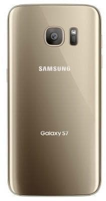 Samsung Galaxy S7 Baksida Med Tejp - Guld
