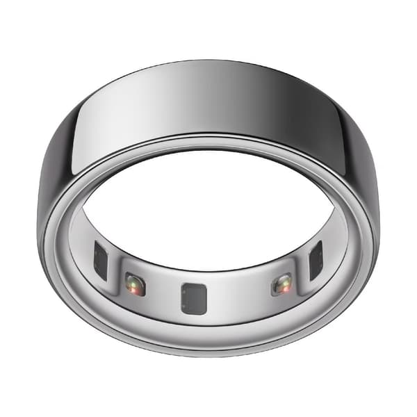 Oura Ring 4 Smart Ring Sølv Størrelse 10 - Ny stand