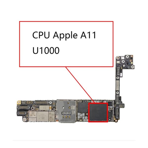 CPU A11 Beskyttelse U1000 iPhone 8 og 8 Plus og X