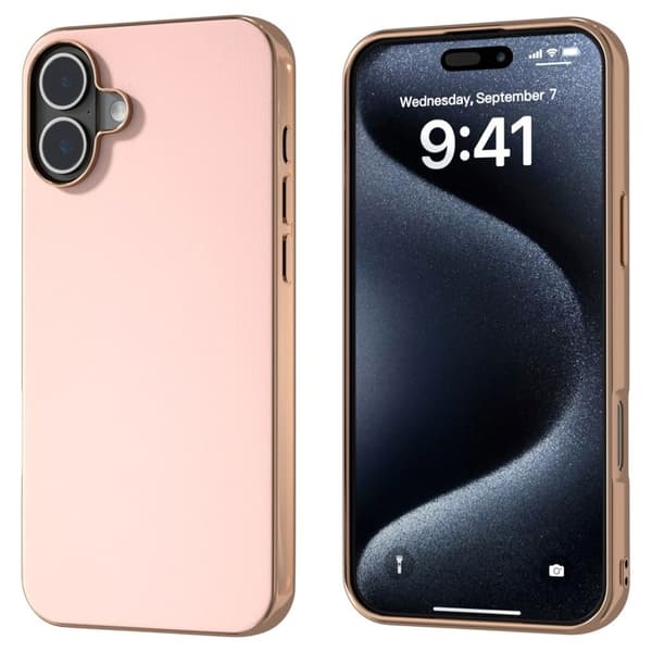 iPhone 16 Plus -kuori - Vaaleanpunainen