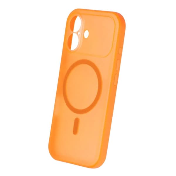Precise Hole Shield Magnetic Case - iPhone 17 Orange