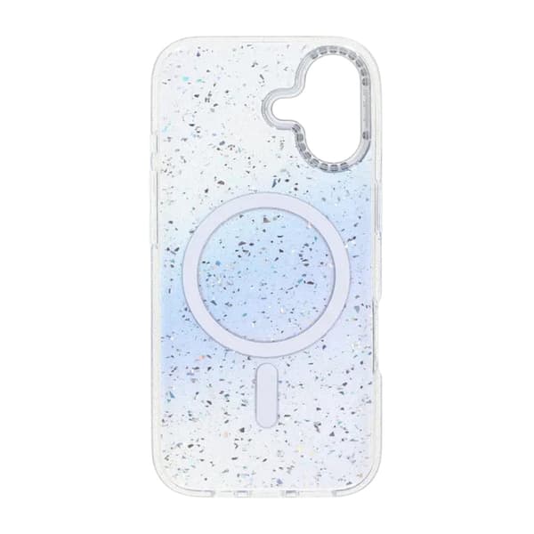 Glitter Diamond Magnetic Case - iPhone 17 Blue