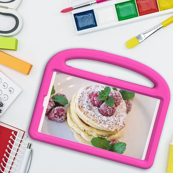 Samsung Galaxy Tab A9 etui med stativ - Pink