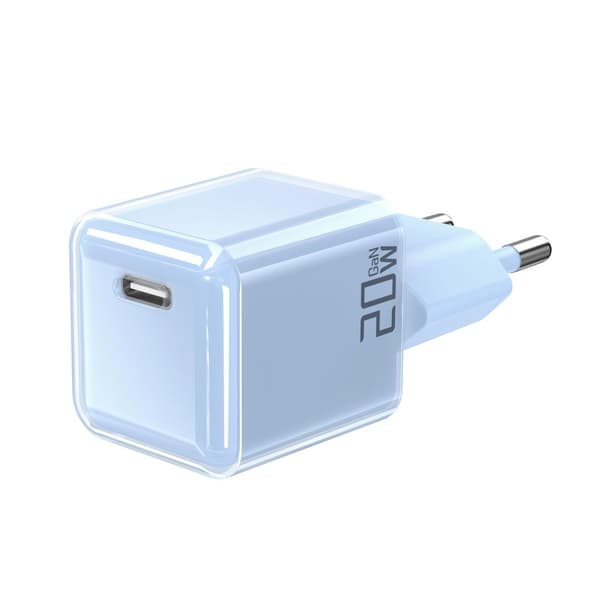 SiGN Snabbladdare PD USB-C 20W - Blå