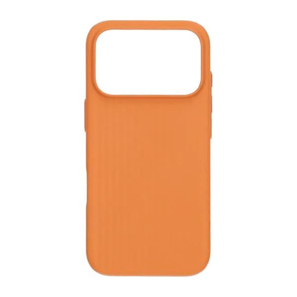 Bølget etui med Magsafe til iPhone 17 Pro Max - Orange