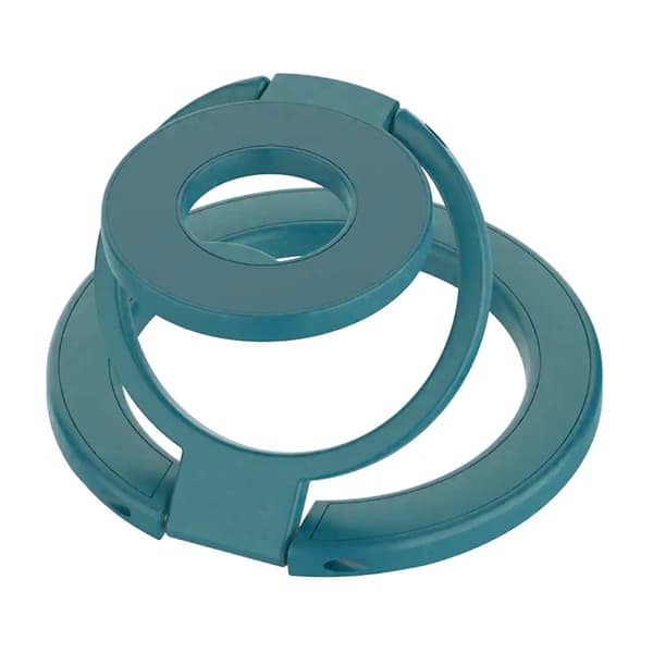 Foldable Double Magnetic Phone Ring Holder Dark green