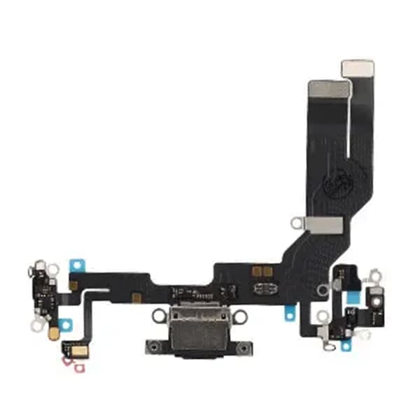 iPhone 16e Opladerstik med Flexkabel - Sort