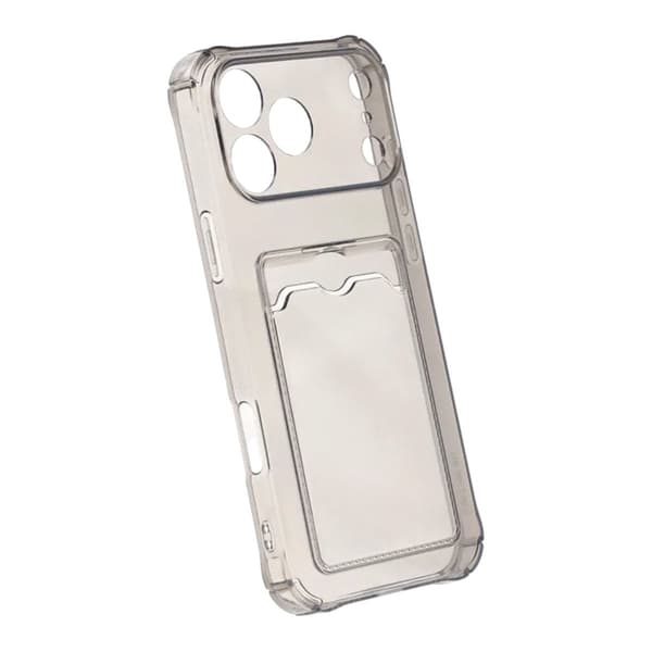 Stødsikkert etui med kortholder iPhone 17 Pro Max Sort