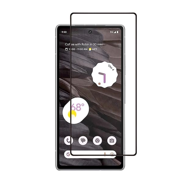 Näytönsuoja Google Pixel 7A - 3D-karkaistu lasi - bulk