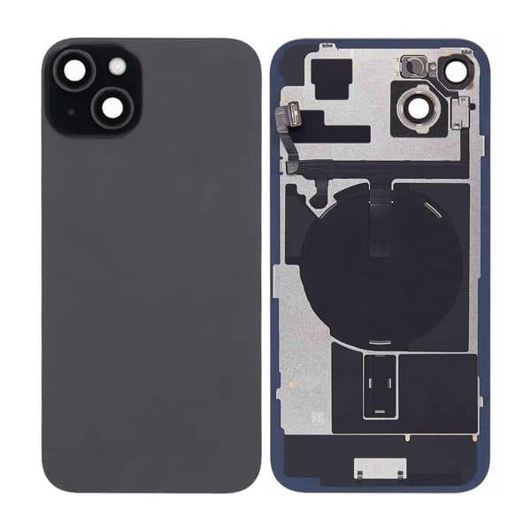 iPhone 15 Plus Bagglas Komplet OEM - Sort