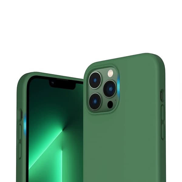 iPhone 14 Pro Max Silikonskal Rvelon - Grön