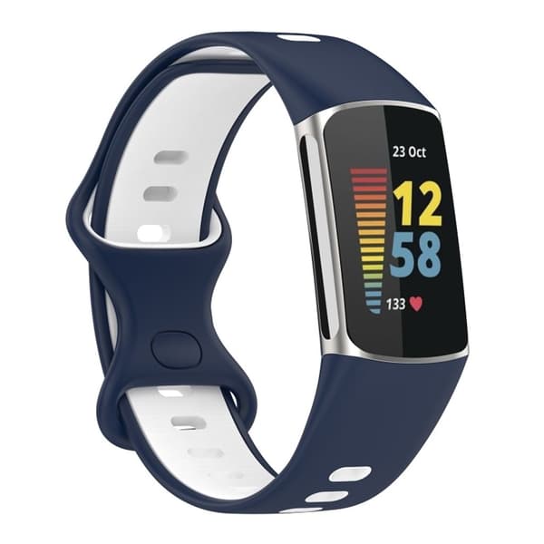 Moderigtigt Fitbit Charge 5 armbånd - Mellemblå