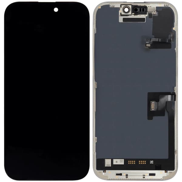 iPhone 16 Pro Komplet OLED-skærm (Service Pack)