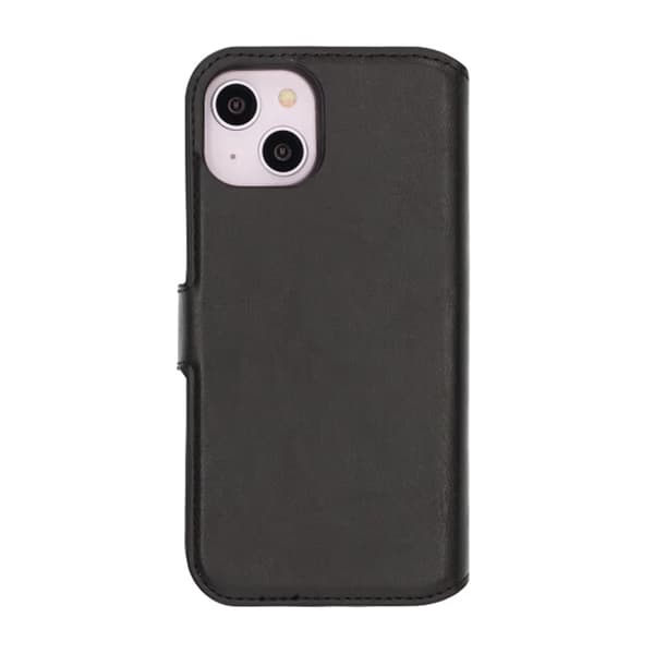 Rvelon Pungcover Magnet til iPhone 13 og 14 - Sort