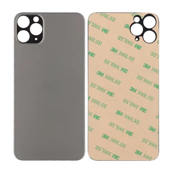 IPhone 11 Pro Max takalasi teipillä - Musta