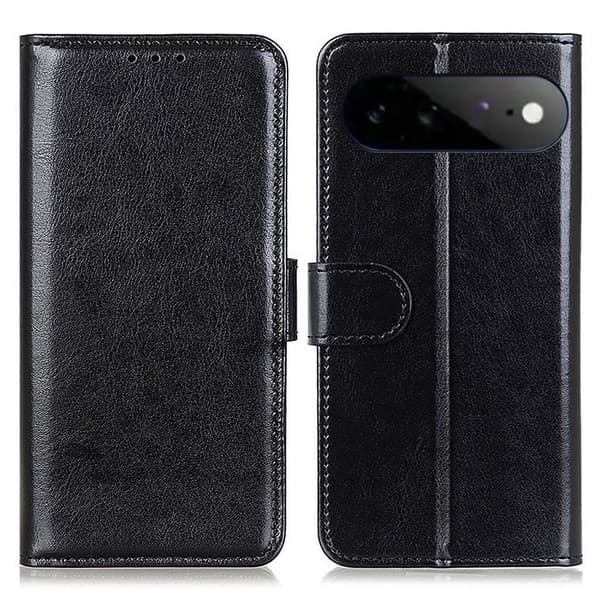 Google Pixel 11 Pro XL Plånboksfodral Stativ PU Läder - Svart