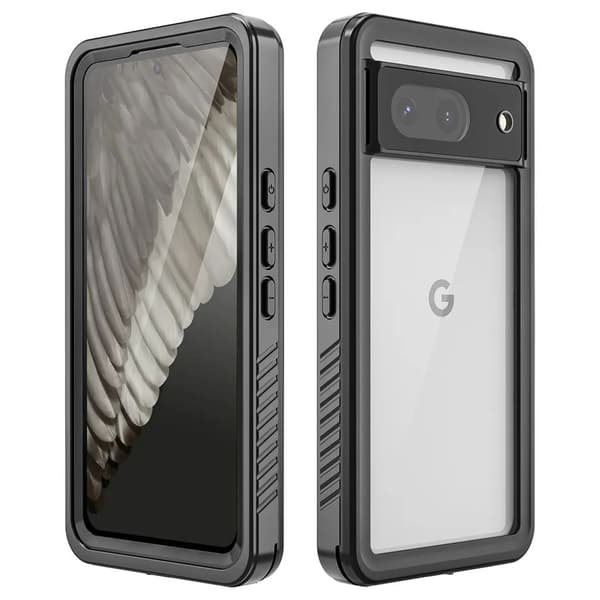 Google Pixel 8 Vandtæt IP68 Etui - Sort