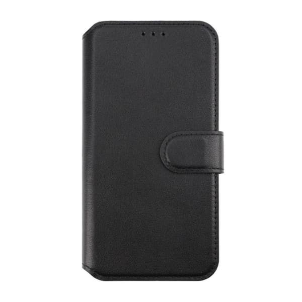 iPhone 14 Pro Max Plånboksfodral Extra Kortfack Rvelon - Svart