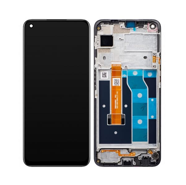 Realme 6 LCD-näyttö - Musta