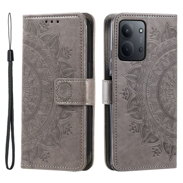 Xiaomi Redmi 15C 5G / 15C 4G Fodral med Kortfack - Grå