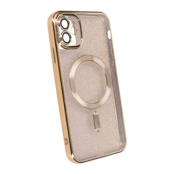 Ylellinen puhelinkotelo Magsafe iPhone 11:lle - Kulta