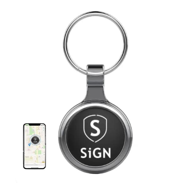 SiGN Smart Bluetooth-paikannin - Musta