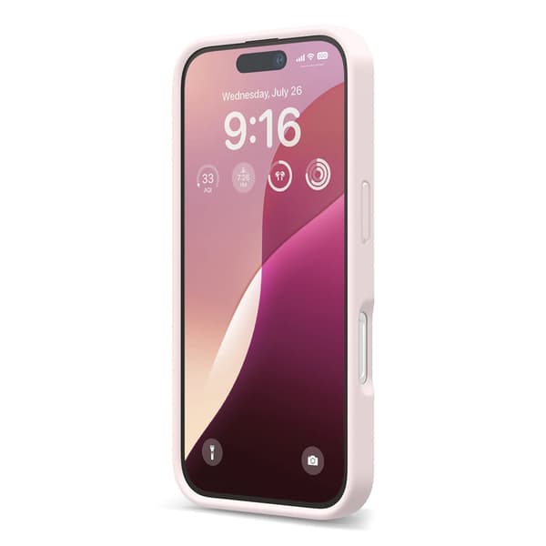 iPhone 16 Silikone Cover Rvelon - Pink