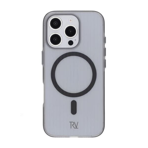 iPhone 16 Pro Max Mobilcover Bølget Magsafe Rvelon - Sort