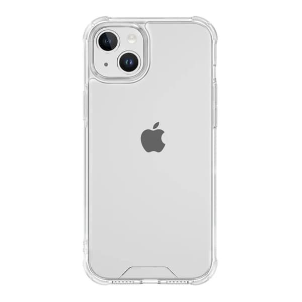 iPhone 15 Plus Stöttåligt Mobilskal - Transparent