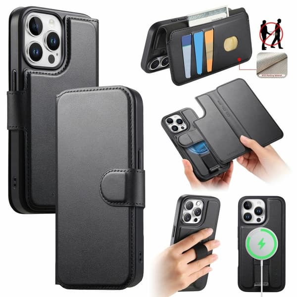 CASENEO iPhone 15 Pro Max Cover - Sort