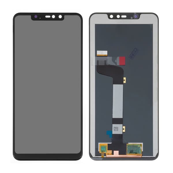 Xiaomi Redmi Note 6 PRO Skærm med LCD-display - Sort