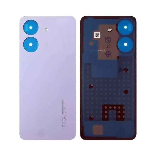 Xiaomi POCO C65 Bagcover - Lyseblå