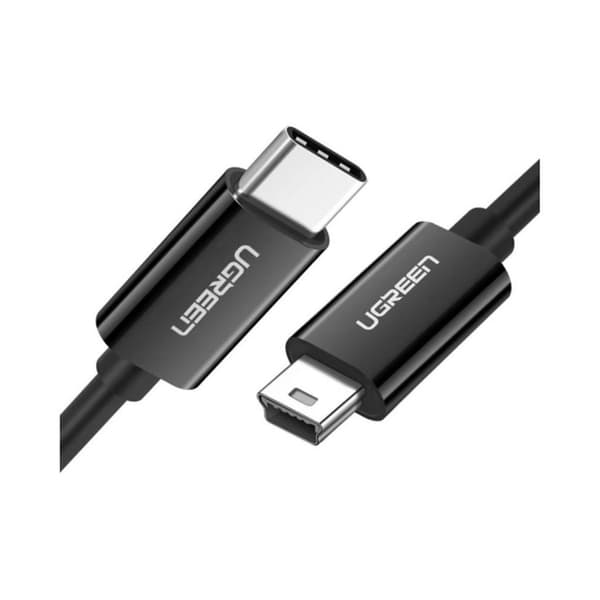 Ugreen USB-C til Mini-USB Kabel 1m - Sort
