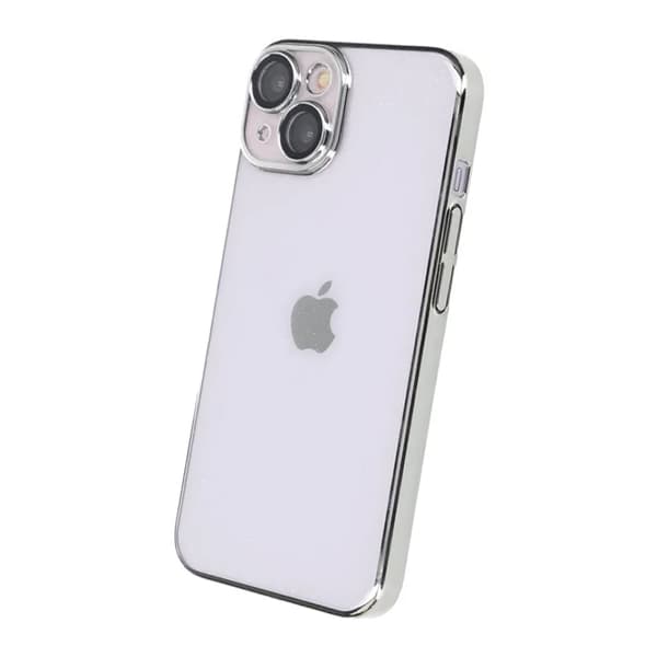 Ylellinen puhelinkotelo iPhone 15 - Hopea