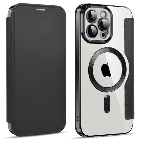 iPhone 12 Pro Max Cover med MagSafe - Sort