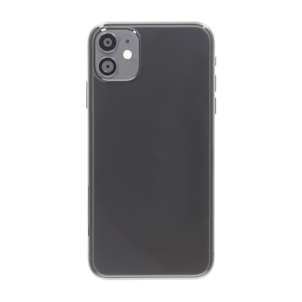 iPhone 11 Bagside med Komplet Ramme Premium - Sort