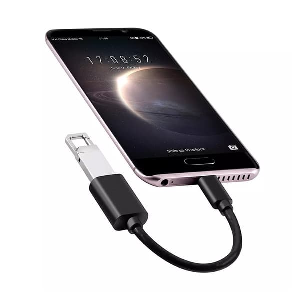 USB C til USB A OTG-adapter