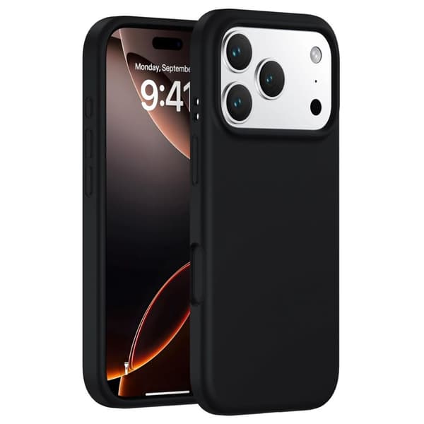 iPhone 18 Pro Max/17 Pro Max Silikonecover - Sort