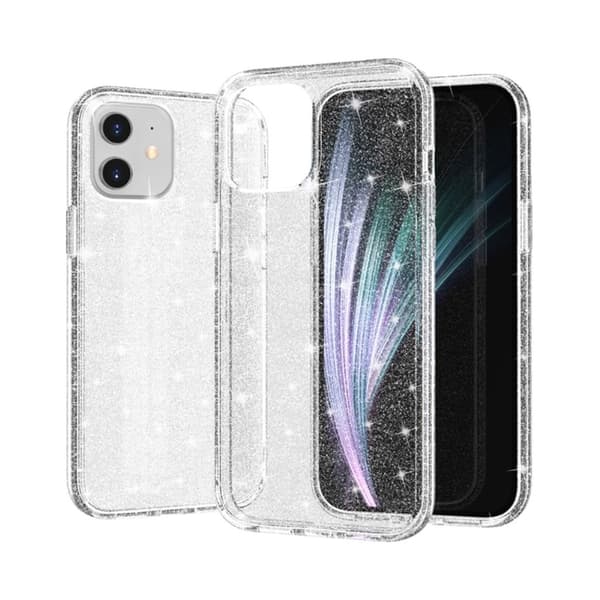 iPhone 12 Mini -kotelo Glitter - Hopea