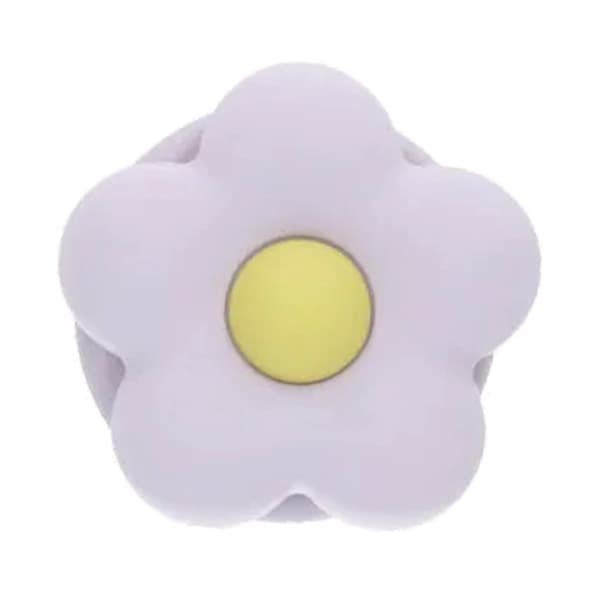 MagSafe Mobilgreb med Blomst - Lilla
