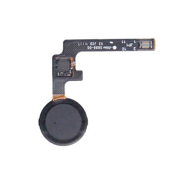 Google Pixel 2 XL Hemknapp Flexkabel - Svart